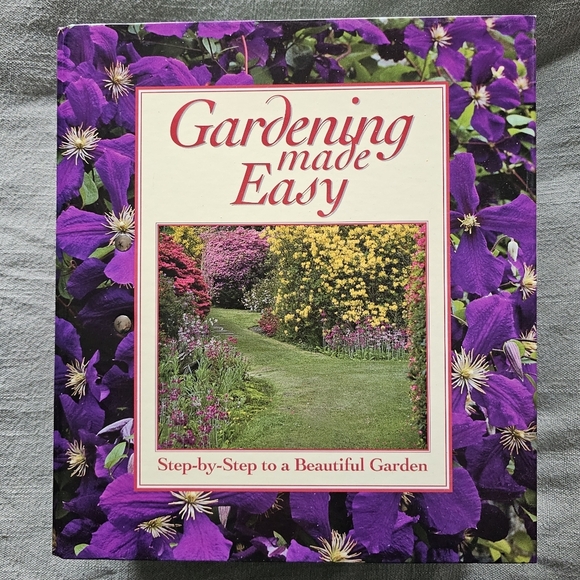 Gardening Made Easy Binder Book 1996 How-to Tips Creative Ideas Plants Spr… - Picture 1 of 9